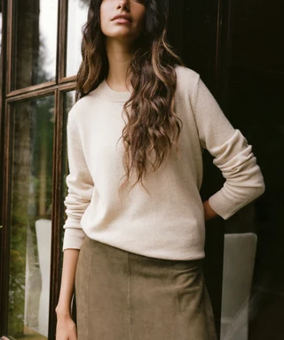 Flynn Cashmere Crewneck