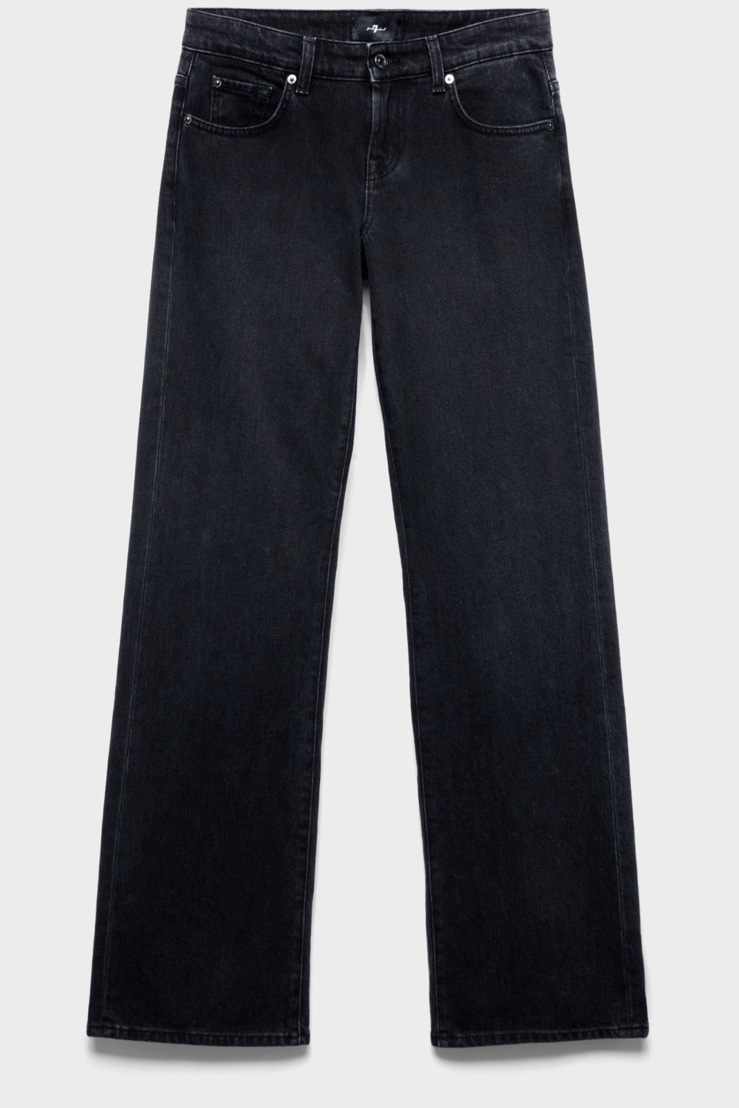 7 FOR ALL MANKIND LOW STRAIGHT in Denim Heavy Rain