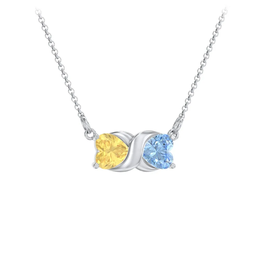Love and Kisses Gemstone Pendant