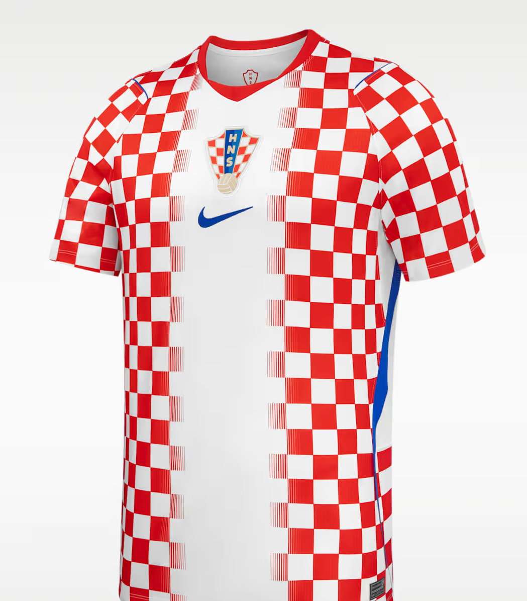 Croatia 2026 Stadium Home Men's Soccer Jersey