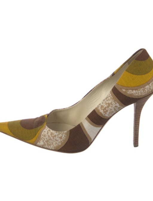 Miu Miu Striped Pumps