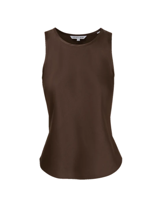 Sabrina Silk-Blend Tank Top