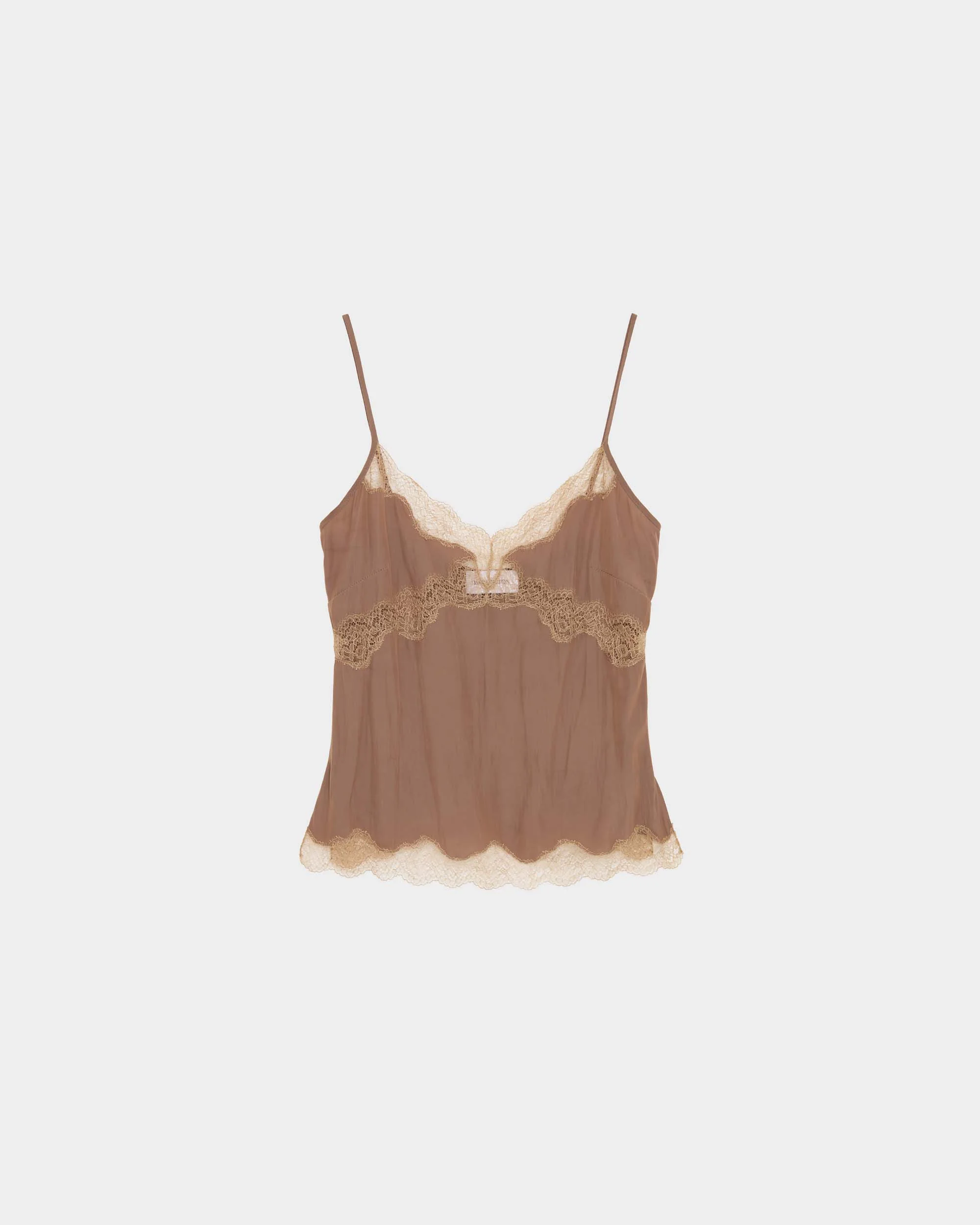 Clio Top in Satin