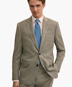 Men's Wool-Blend Stretch Classic-Fit Suit Jacket