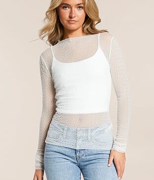 Free People Minding My Business Top