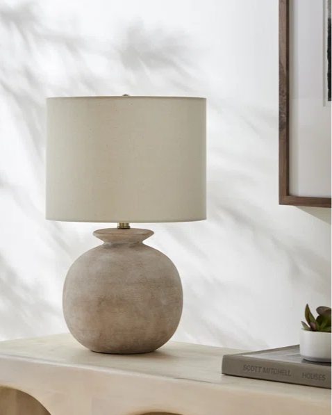 Resin Table Lamp