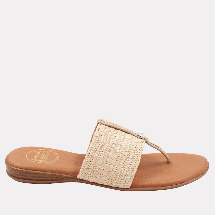 Nice Stretch Raffia Featherweights Sandal