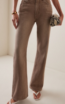 Holt Rigid Mid-Rise Straight-Leg Jeans