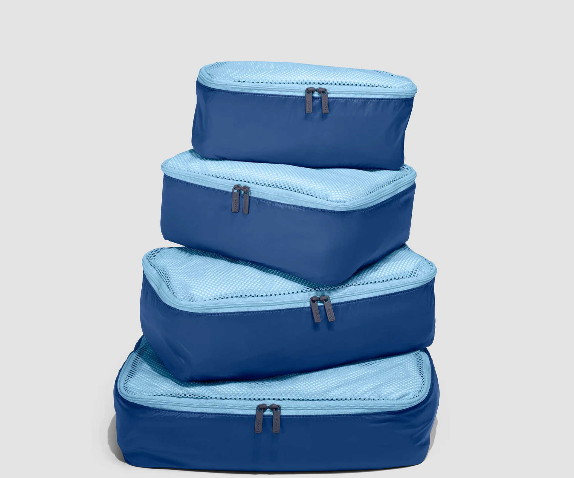 Insider Packing Cubes (Set of 4) in Tidal Blue