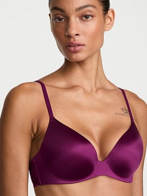 FlexFactor High-Shine Lightly Lined Plunge Demi Bra
