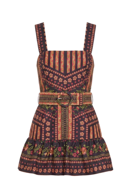 Lena Skort Romper in Joni