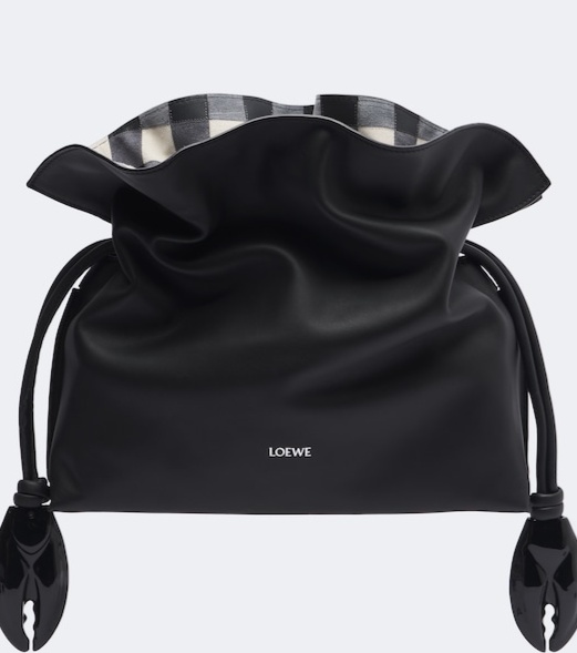 x Cosima von Bonin Flamenco Medium leather clutch