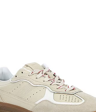 Tb.490 Rife Grain Leather and Suede Lace Up Sneakers