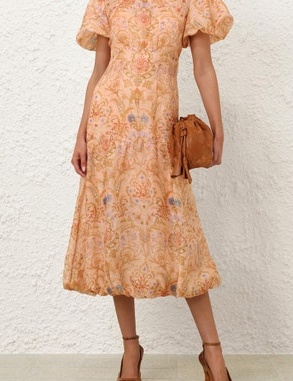 Valiant Bubble Midi Dress