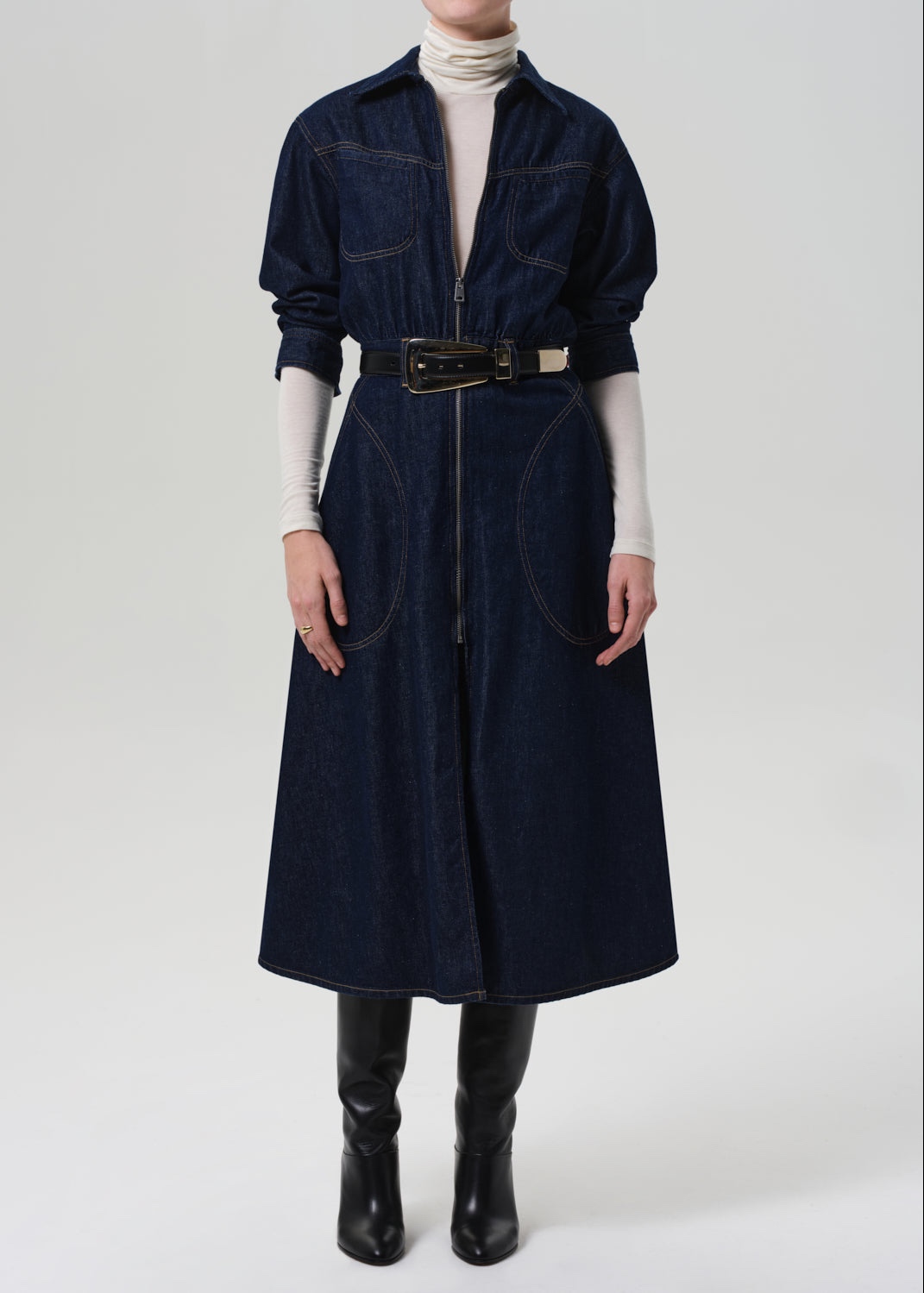 Circle Pocket Dress