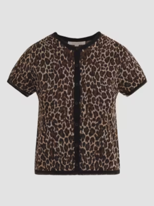 The 9 To 5 Leopard-Print Cardigan