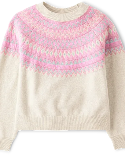 Girls Fairisle Sweater