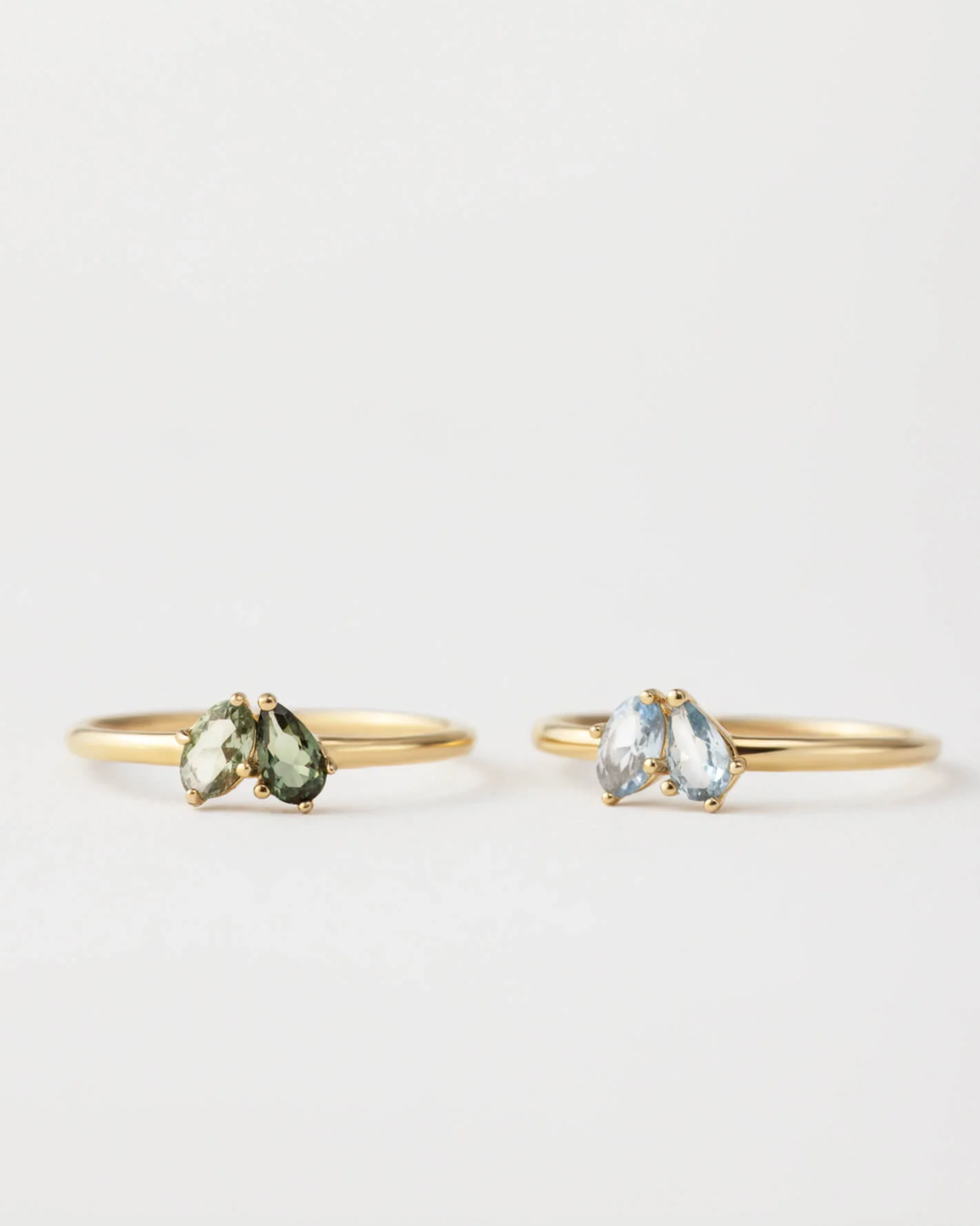 Toi et Moi Birthstone Ring
