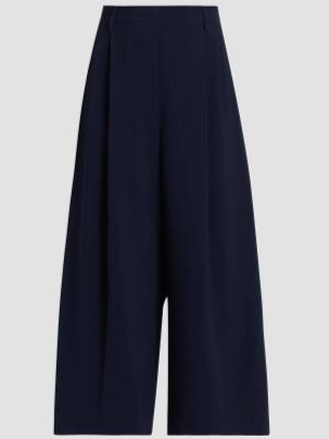 Arielle Pleated Crop Trousers