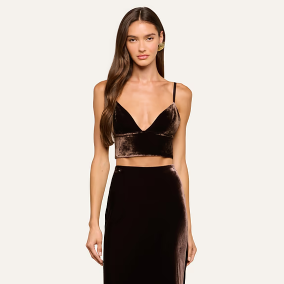 Aislin Velvet Bralette