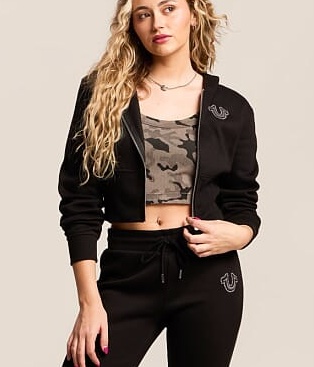 True Religion Studded Hoodie