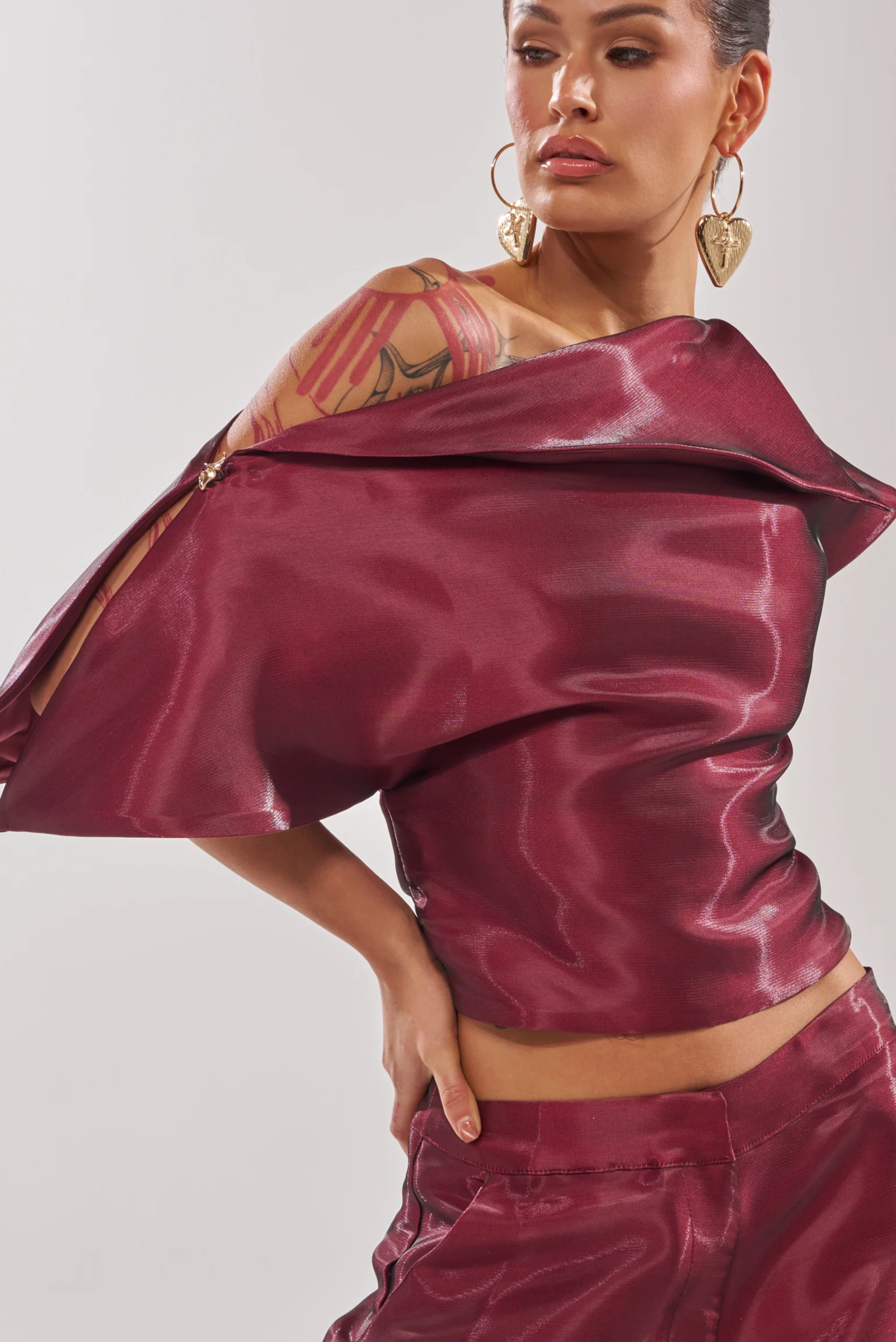 ON FIRE BLOUSE