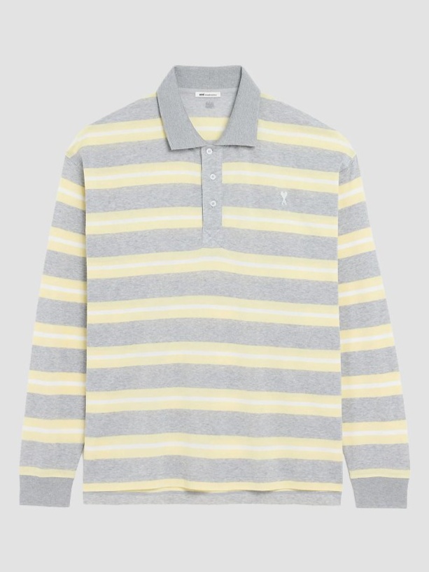 Ami de Coeur Striped Polo Shirt