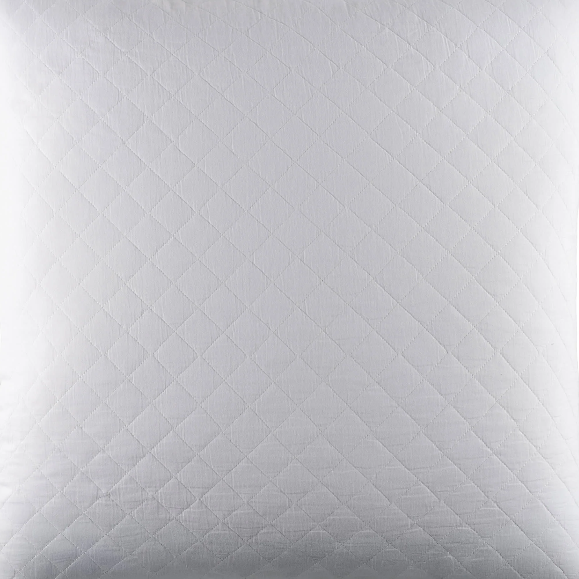 Amity Quilted Sham | White
