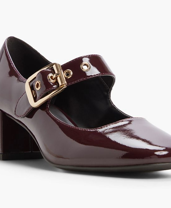 Women's Baldemar Bock Heel Mary Jane Pumps