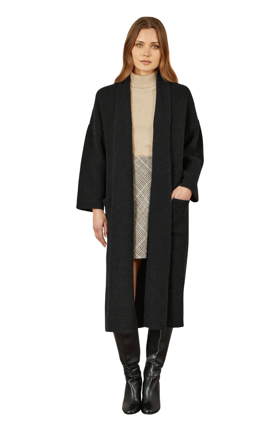 Knitted Maxi Cardigan