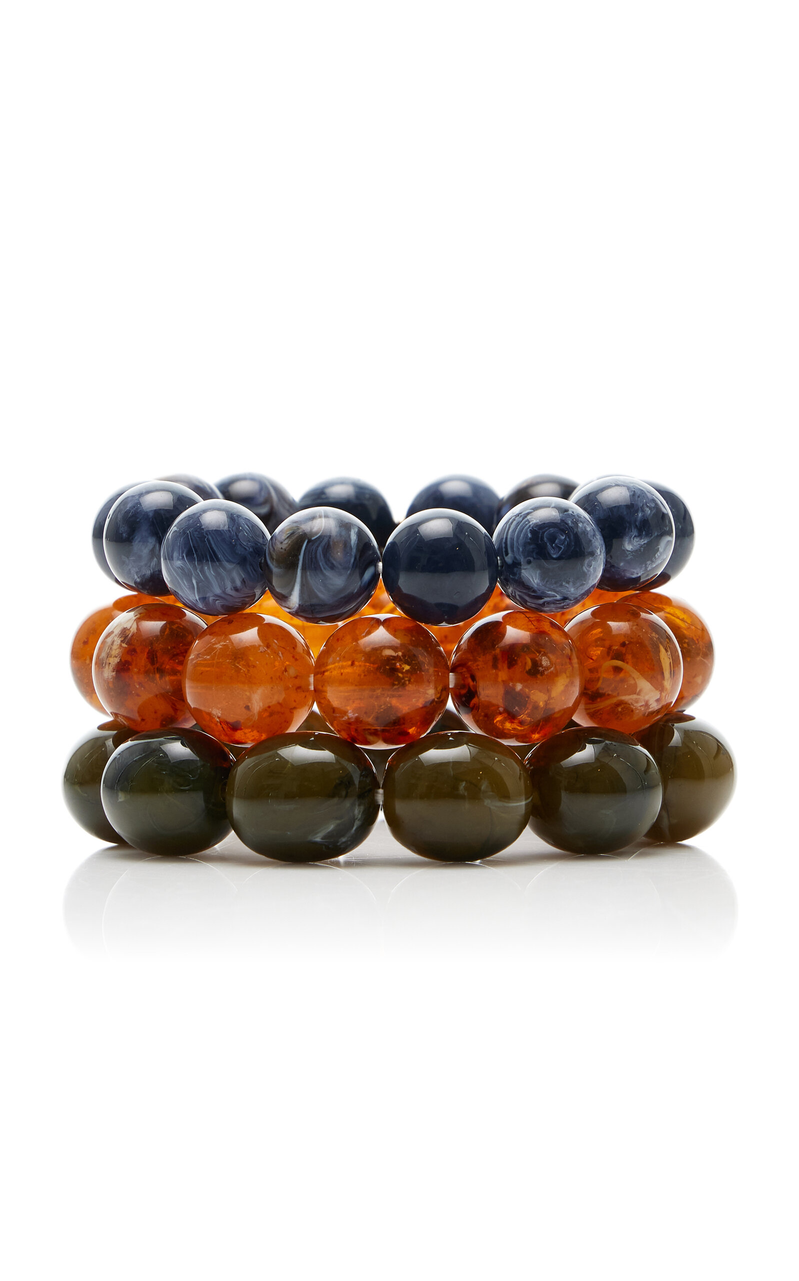 Exclusive Set-of-Three Beaded Bracelets
