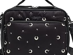 Luna - Black Moon & Star Embroidery