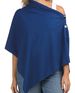 The Luzern Poncho Sweater
