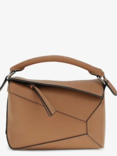 mini Puzzle Edge bag in classic calf leather