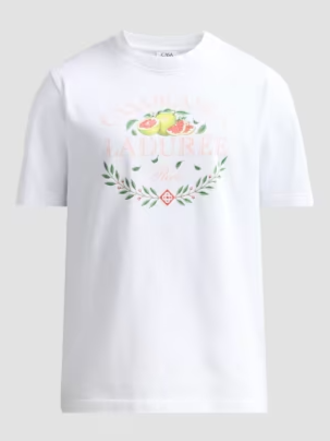 Casablanca x Ladurée Cotton Jersey T-Shirt