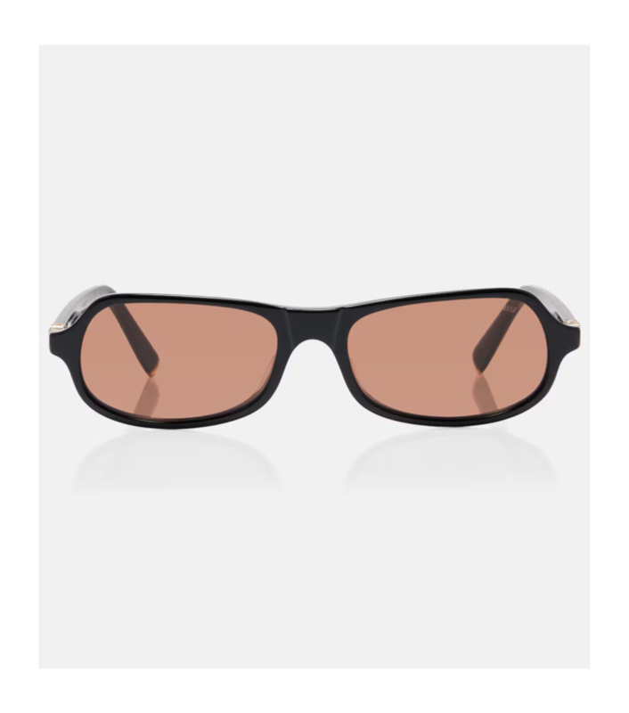 Logo Rectangular Sunglasses