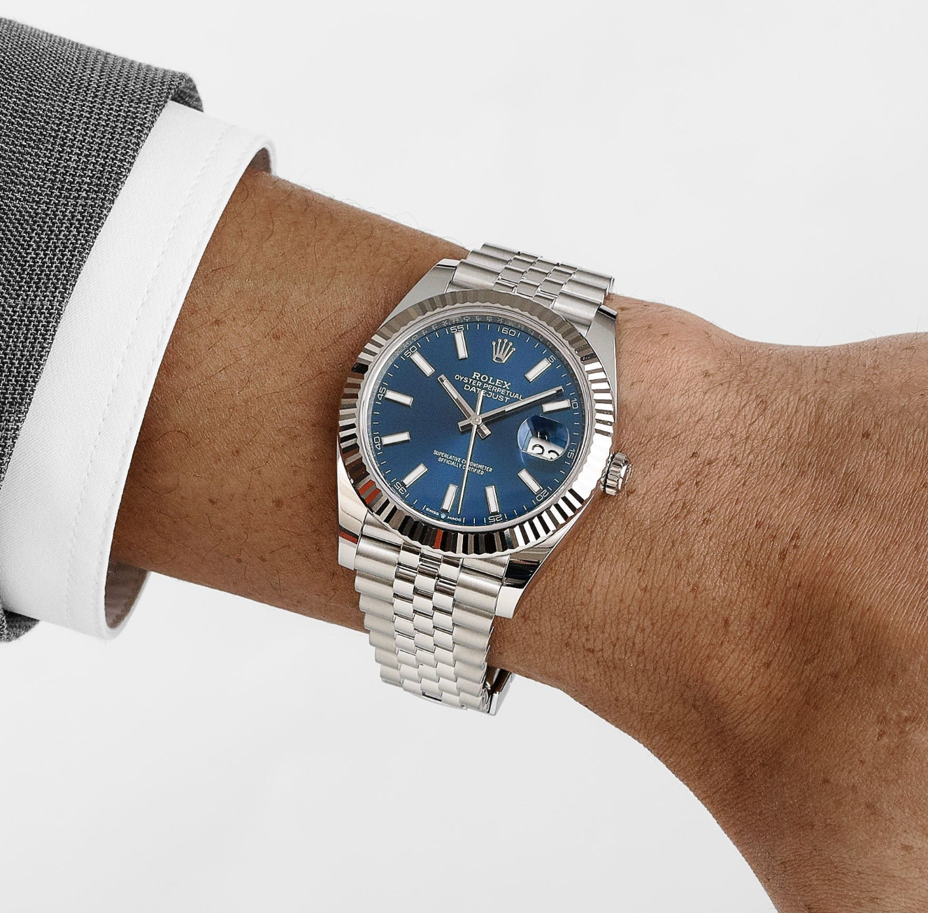 Rolex Datejust 41 126334 Stainless Steel Blue Dial Jubilee (2025)