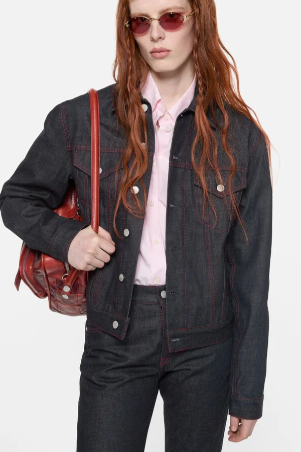 ACNE STUDIOS Re-edition raw denim jacket