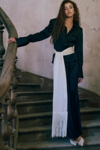 Fringe Waist Scarf
