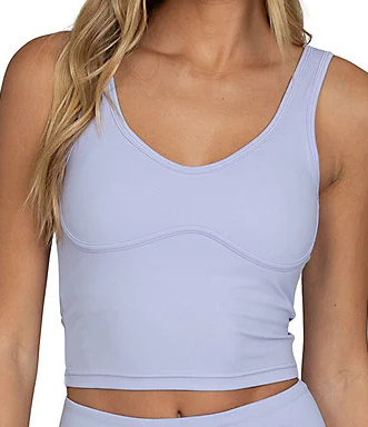 Sweetheart Neckline Scoop Back Lined Mid Length Bra