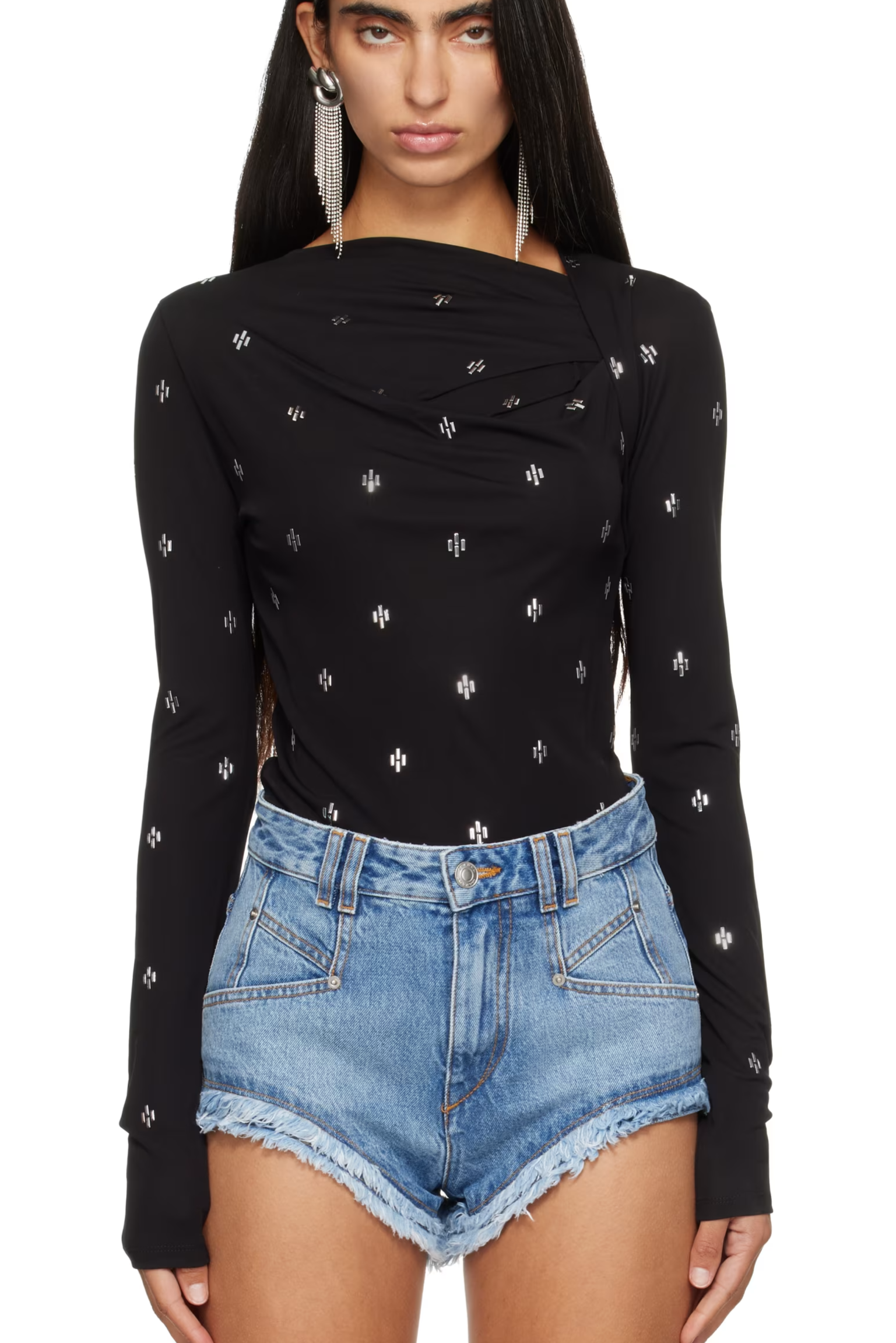 Isabel Marant Black Myza Blouse