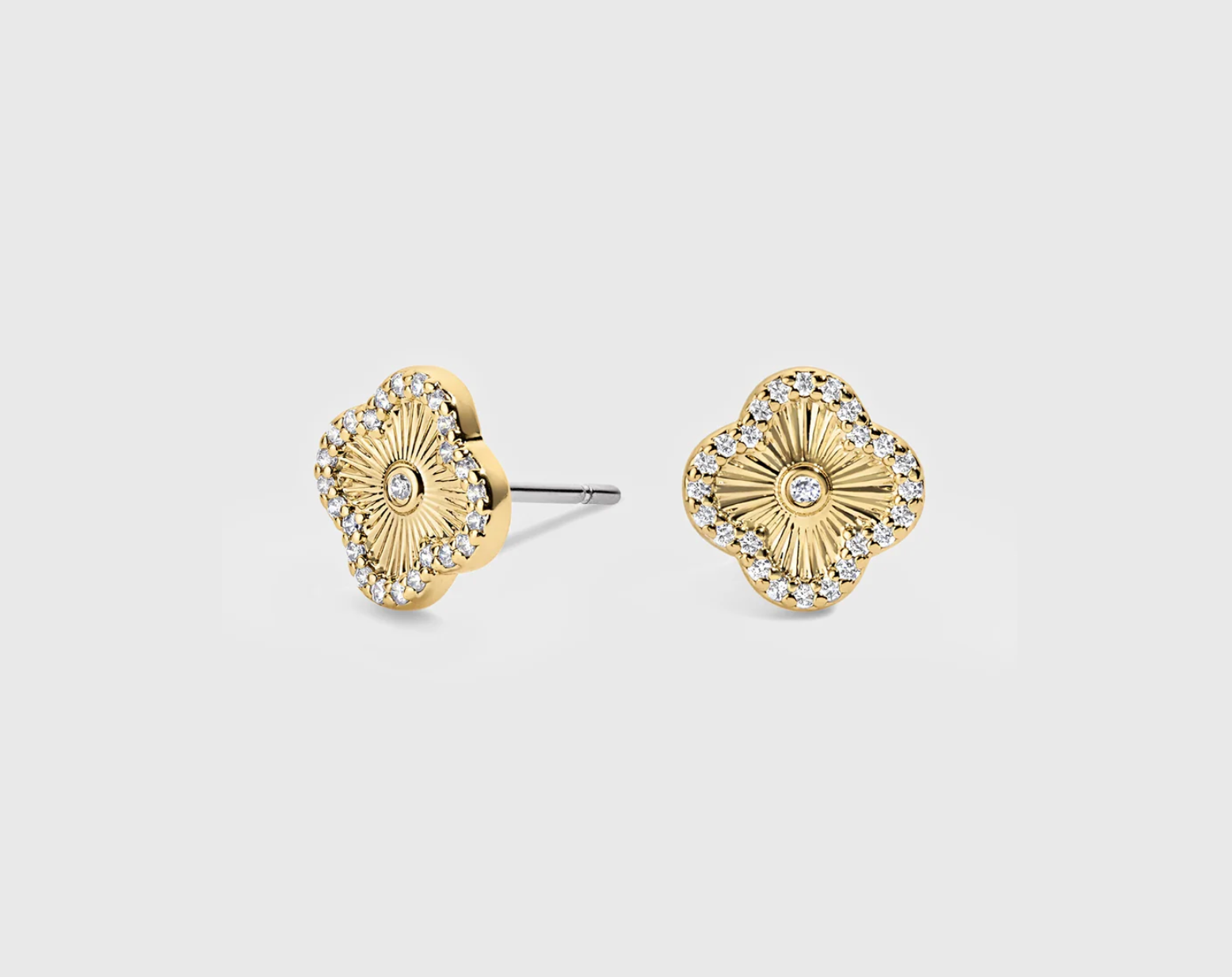 St. Bernard Women's Electric Picks Icon Stud Earrings