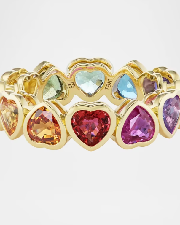 I Heart Rainbows Ring