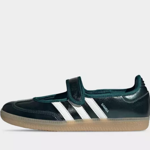 Women's adidas Originals Samba Jane Metallic Leather Casual Shoes