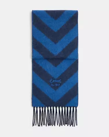 Chevron Stripe Wide Muffler