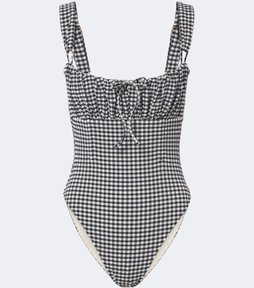 Victoria gingham swimsuit