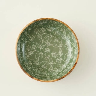 BELLA MAISON FLORAL MANGO SERVING BOWL
