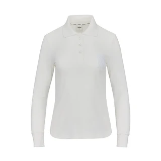 Women's Waffle Long-Sleeve Polo