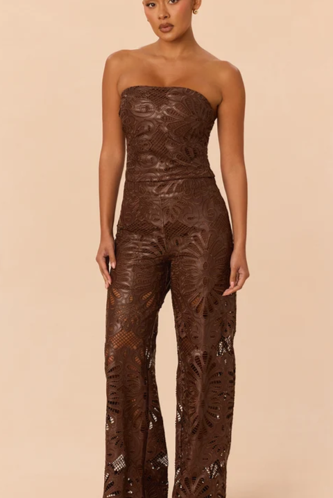Effortless Escape Embroidered Pant Set