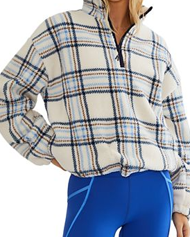 Leona Sherpa Quarter Zip Top
